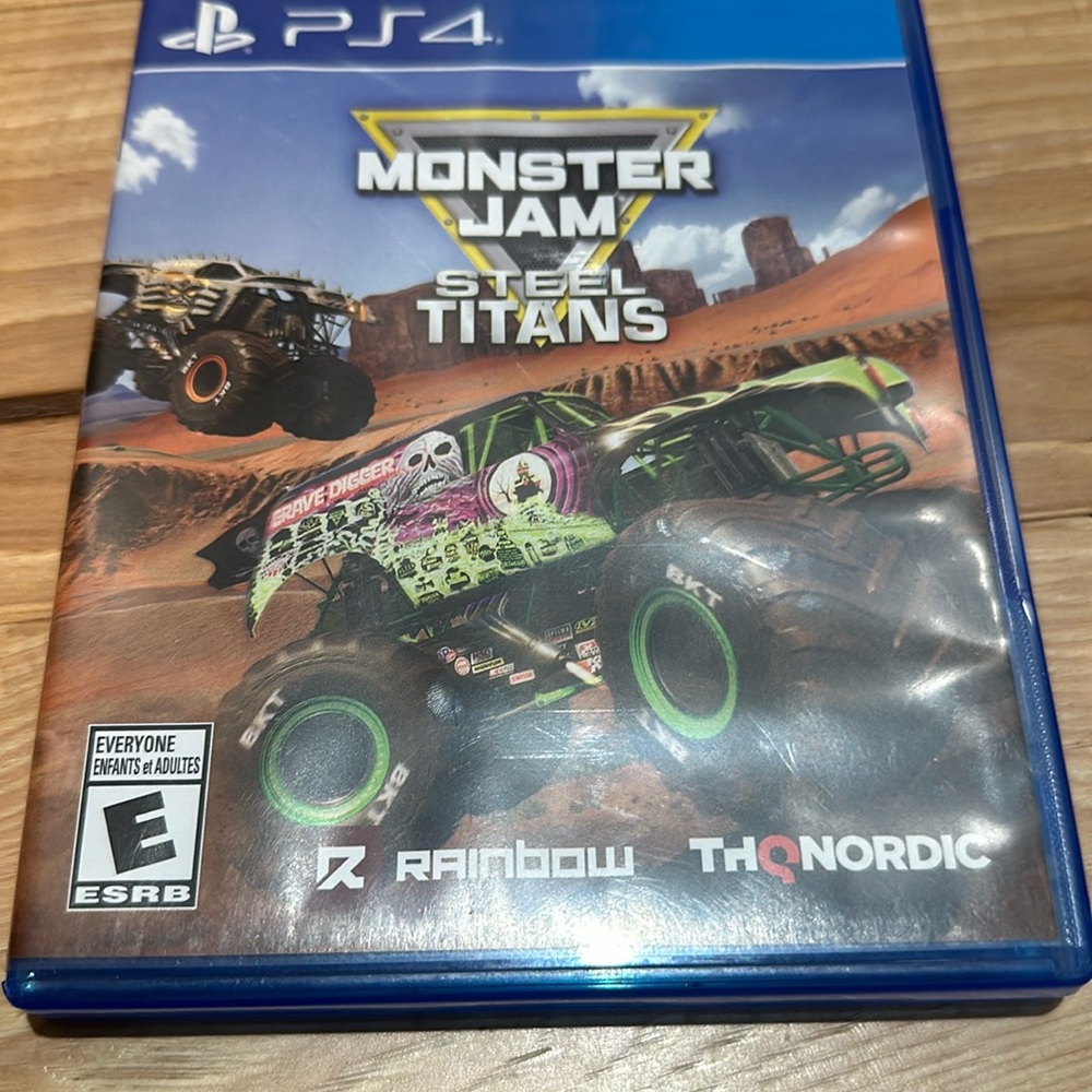 PS4 Monster Jam game